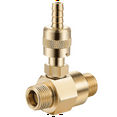Downstream Injector for Pressure Washer,25 GPM Adjustable Chemical