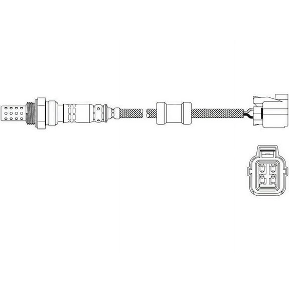 Downstream Oxygen Sensor - Compatible with 2003 - 2011 Honda Element 2004 2005 2006 2007 2008 2009 2010
