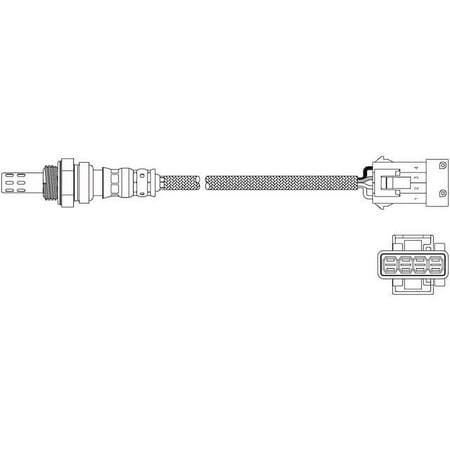 Downstream Oxygen Sensor - Compatible with 2007 - 2015 Mini Cooper 2008 2009 2010 2011 2012 2013 2014