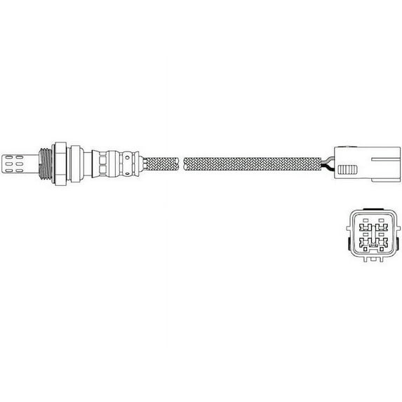Downstream Oxygen Sensor - Compatible with 2011 - 2013 Mazda 3 2012