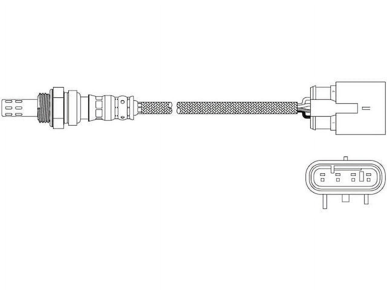 Downstream Oxygen Sensor Compatible with 2014 2020 Fiat 500L 1.4L 4