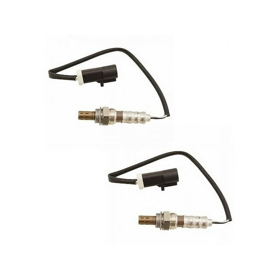 Downstream Oxygen Sensor Set 2 Piece - Compatible with 2005 - 2007 Ford Five Hundred 3.0L V6 2006