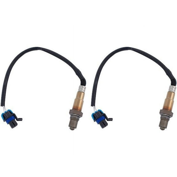 Downstream Oxygen Sensor Set 2 Piece - Compatible with 2005 - 2011, 2014 - 2018 Cadillac CTS 2006 2007 2008 2009 2010 2015 2016 2017
