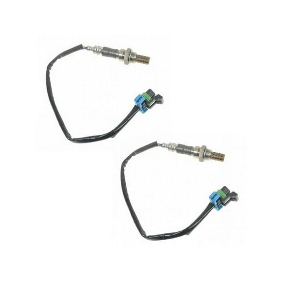 Downstream Oxygen Sensor Set 2 Piece - Compatible with 2008 - 2015 GMC Savana 3500 2009 2010 2011 2012 2013 2014