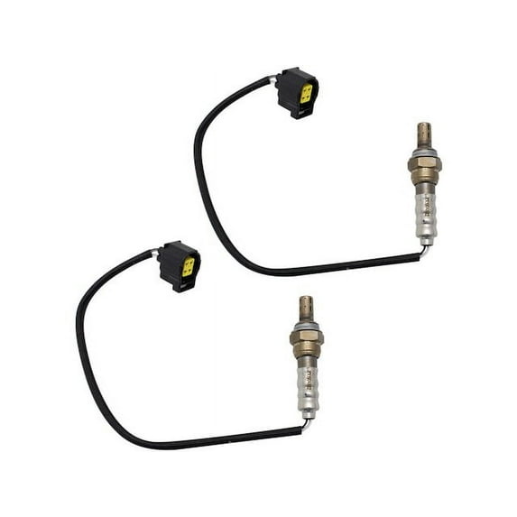 Downstream Oxygen Sensor Set 2 Piece - Compatible with 2013 - 2014 Mercedes-Benz C300 3.5L V6 GAS