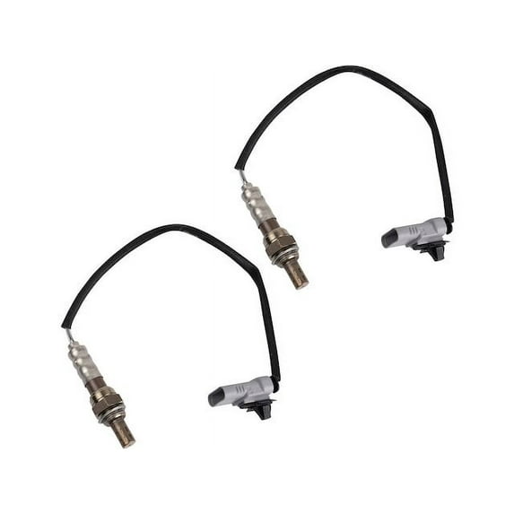 Downstream Oxygen Sensor Set 2 Piece - Compatible with 2016 - 2019 Chevy Silverado 2500 HD 6.0L V8 2017 2018