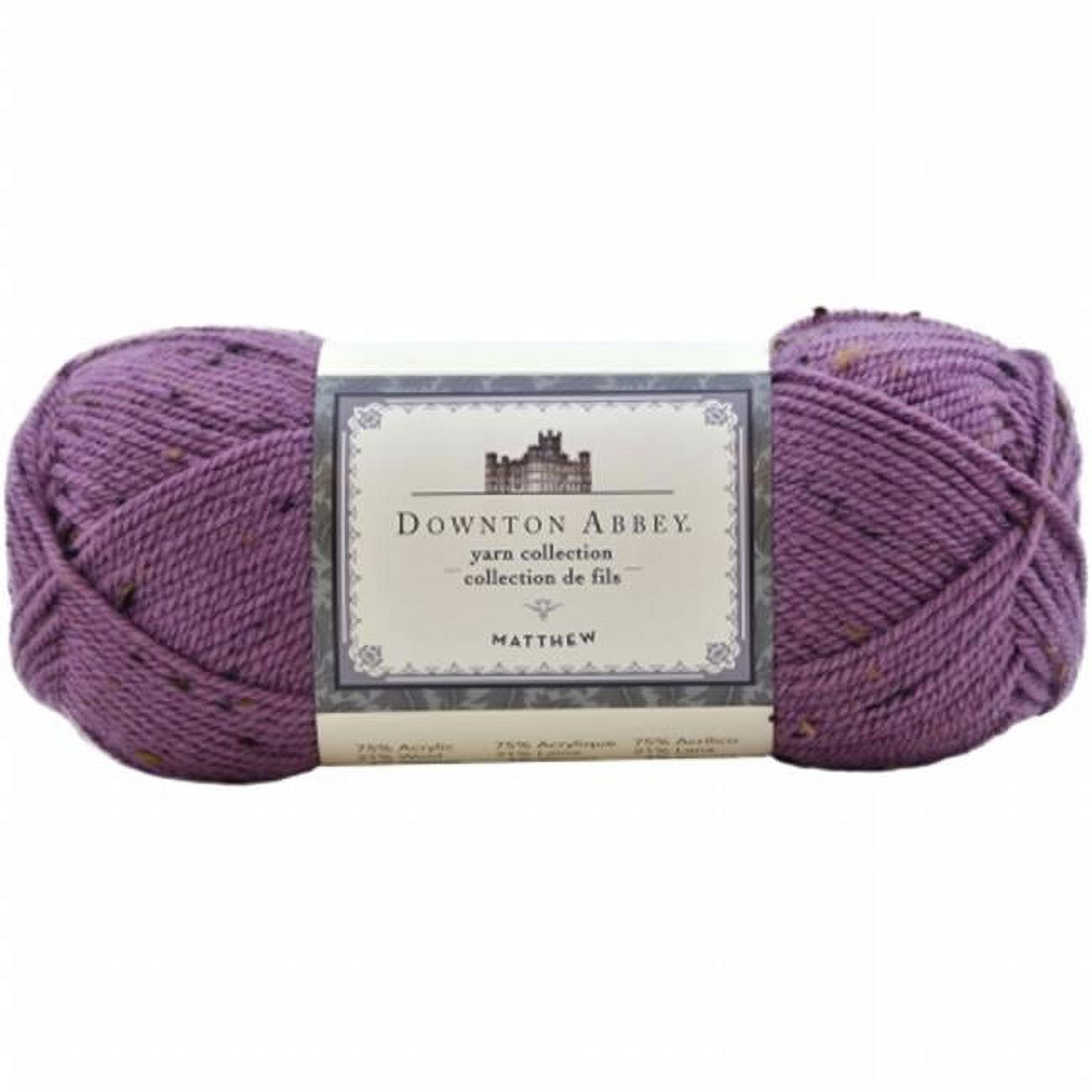 Downton Abbey - Matthew Yarn-Dusty Mauve, Pk 3, Premier Yarns