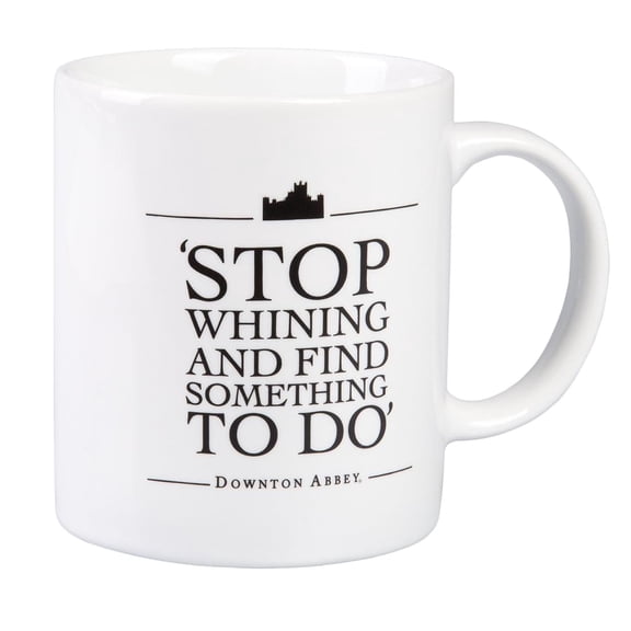 Downton Abbey "Stop Whining" 11oz. Ceramic Mug