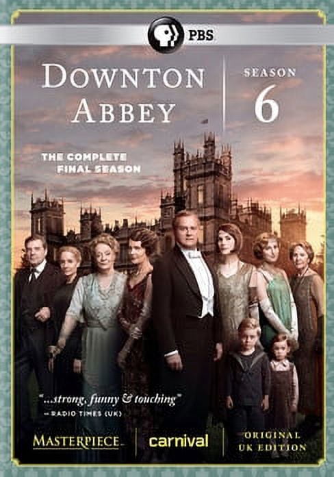 Downton Abbey: The Complete Sixth Season (DVD) - Walmart.com