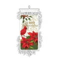 thumbnail image 1 of Downton Abbey WH68W-0829 Christmas Greetings Collage Wall Hanging - White, 1 of 1