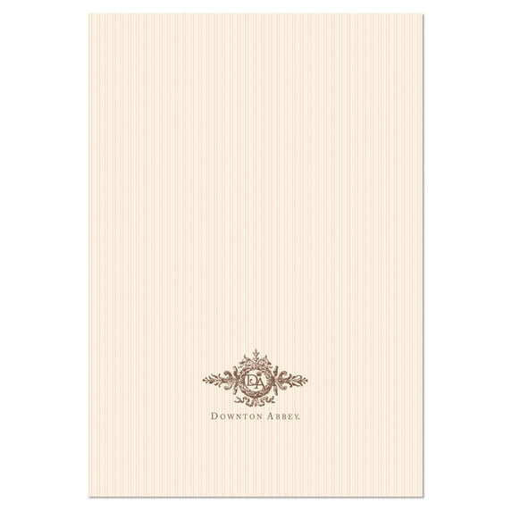 Downton Abbey by Heritage Lace DA Emblem 18 x 26 in. Tea Towel