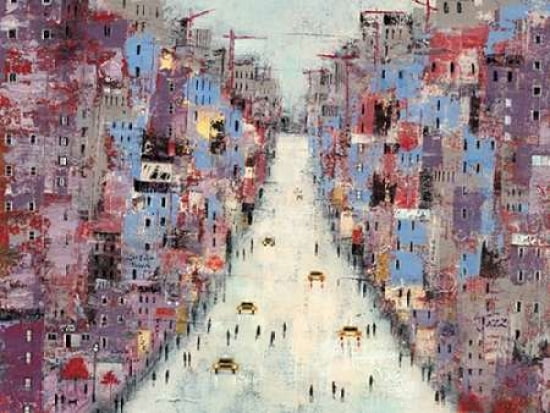 Downtown Canvas Art - Lee McCarthy (18 x 24)