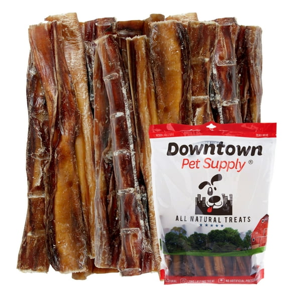 Downtown Pet Supply Bully Sticks For Dogs Free Range Dog Chews 6", 100 Pack Odor Free