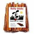 thumbnail image 1 of Downtown Pet Supply Bully Sticks For Dogs Rawhide Free Dog Chews 48 Pack, 1 of 9