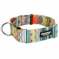 thumbnail image 1 of Downtown Pet Supply Dog Collars for Medium Dogs Wide Dog Collar Tribal, M, 1 of 6