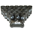 thumbnail image 1 of Downtown Pet Supply Dog Poop Bags, Free Poop Bag Holder, Black Paw Print, 500 Ct, 1 of 9