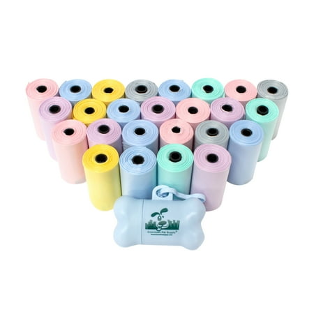 Downtown Pet Supply Dog Poop Bags, Free Poop Bag Holder, Lavender, 500 Bags