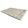 thumbnail image 1 of Downtown Pet Supply Soft Fleece Dog Crate Mat, Washable Dog Bed, Tan, XS, 1 of 8