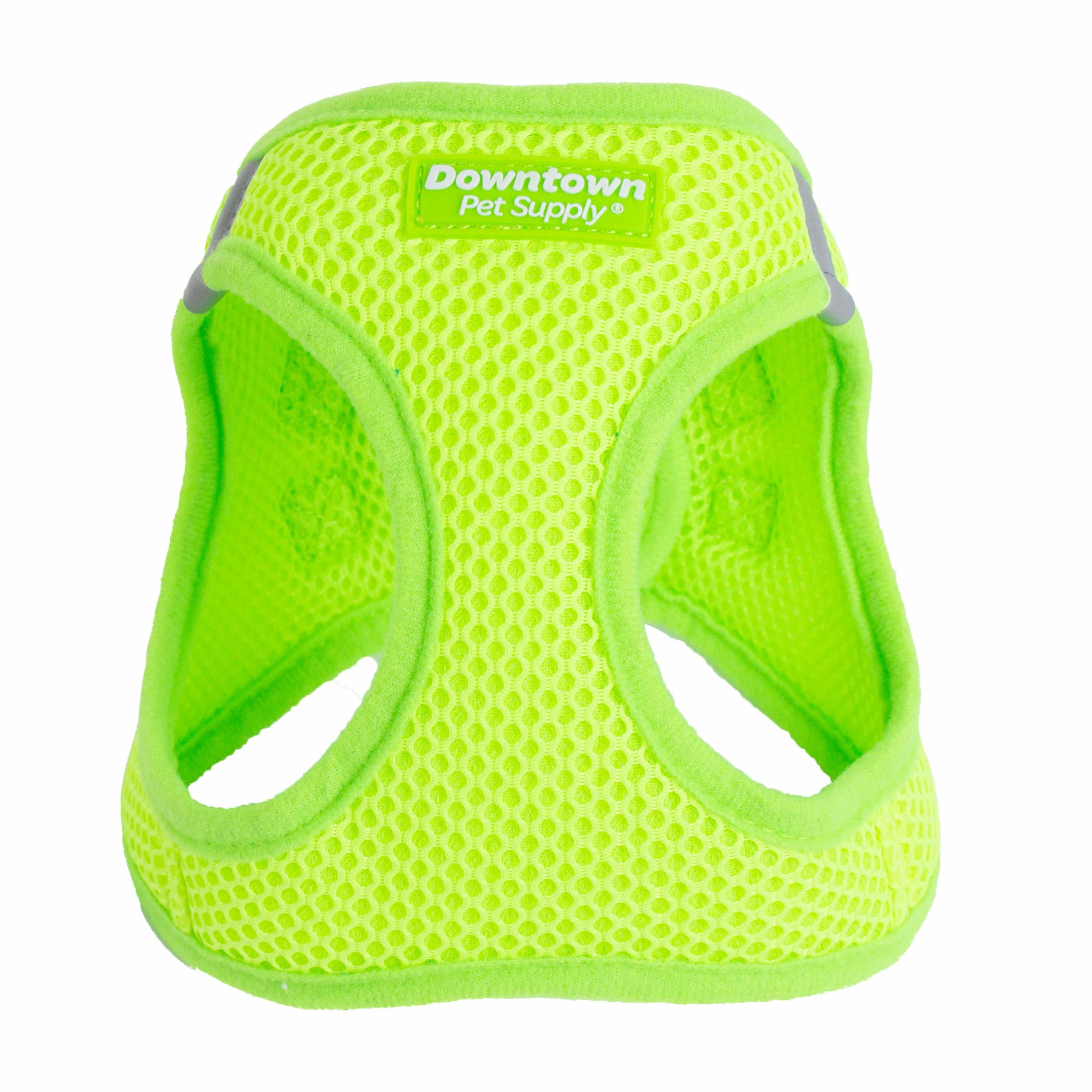 Downtown Pet Supply Step In Dog Harness For Small Dogs No Pull, Medium, Atomic Yellow