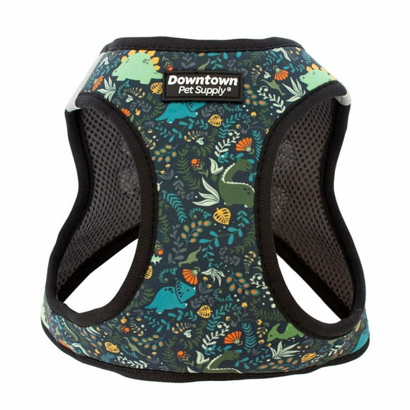 Downtown Pet Supply Step In Mesh Dinosaur No Pull Dog Harness, X-Large (30" to 40" Chest Size)