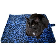 Downtown Pet Supply Thermal Cat Bed, Washable, Nap Mat, Blue, Regular