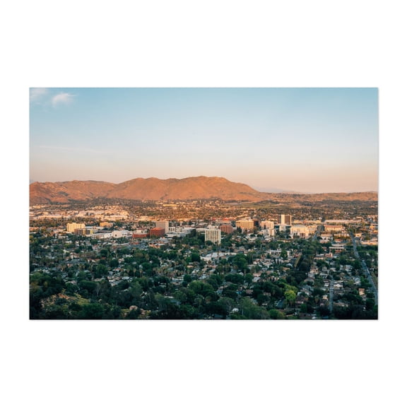 Downtown Riverside 02 - Riverside California Photography Unframed Wall Art Print 24 x 36 inches
