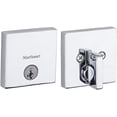 thumbnail image 1 of Downtown Single Cylinder Square Deadbolt - 258 Series with Smartkey - Boxpack, 1 of 7
