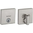 thumbnail image 1 of Downtown Single Cylinder Square Deadbolt - 258 Series with Smartkey - Boxpack, 1 of 7