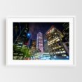 thumbnail image 1 of Downtown Toronto - Toronto Ontario Canada Photography White Framed Wall Art Print 16 x 24 inches, 1 of 3