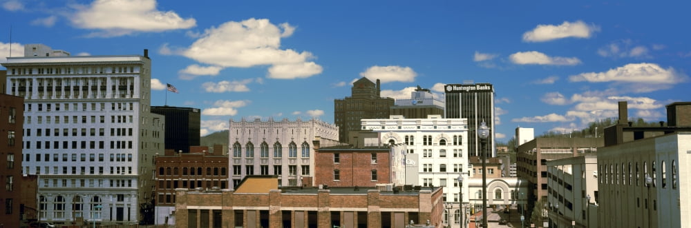 Downtown buildings in the city Charleston Kanawha County West Virginia USA Canvas Art - Panoramic Images (27 x 9)