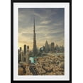 thumbnail image 1 of Downtown sunset view Framed Art Modern Wall Decor, 1 of 15