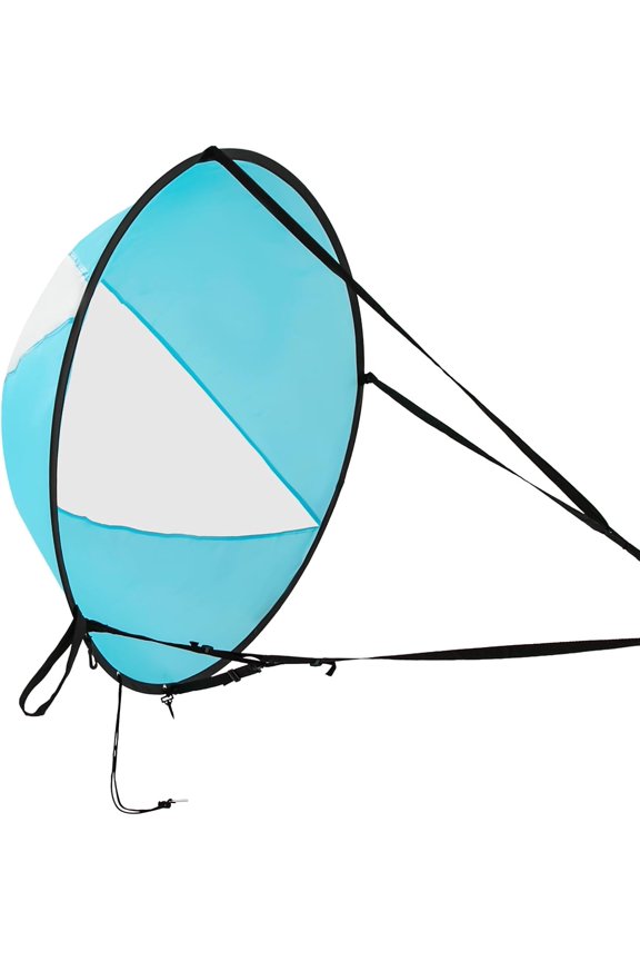 Downwind Wind Sail Kit, 42" Kayak Wind Sail Foldable Downwind Kayak Sail Kit with Carrying Bag, Compact & Portable, Durable Paddle Board Wind Sail for Paddle Boards, Kayaks, Canoes