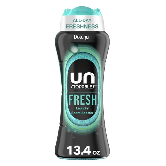 Downy Unstopables In-Wash Scent Booster Laundry Beads, Fresh Scent, 13.4 oz