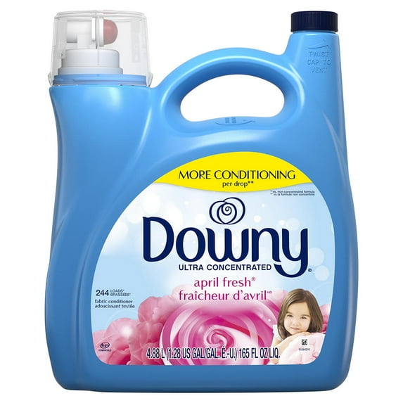 Downy April Fresh Ultra Liquid Fabric Conditioner, 165 fl. Oz.