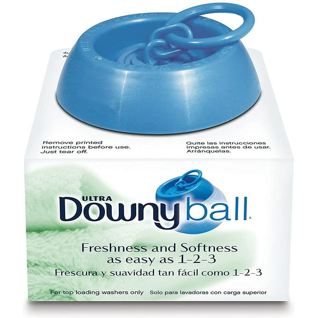 Downy Automatic Dispenser Ball (Pack of 2) | Fabric Softener or Conditioner Automatically Releases in Non-HE Washing Machine | Easy Use with Downy Liquid Laundry Fabric Softener