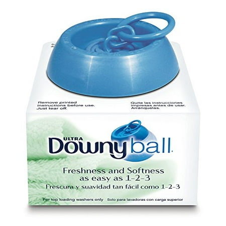 Downy Automatic Dispenser Ball (Pack of 2) | Fabric Softener or Conditioner Automatically Releases in Non-HE Washing Machine | Easy Use with Downy Liquid Laundry Fabric Softener