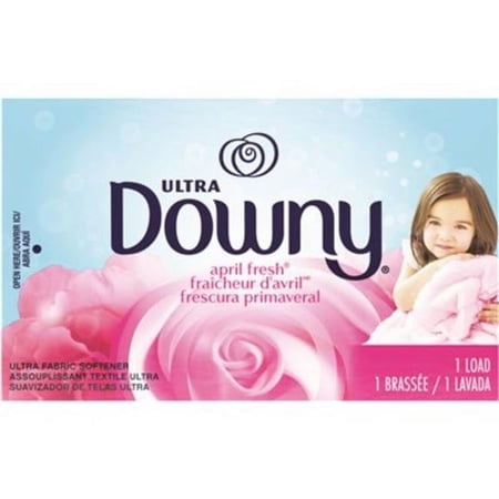 Downy Coin Vend Liquid Fabric Softener Single-Use Packet April Fresh 156/Carton 02500