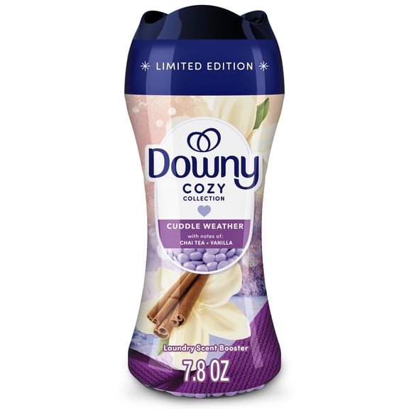 Downy In-Wash Laundry Scent Booster Beads, Cozy Collection, Cuddle Weather, 7.8oz