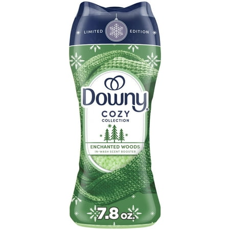 Downy Cozy Collection In-Wash Scent Booster Laundry Beads, Enchanted Woods Scent, 7.8 oz