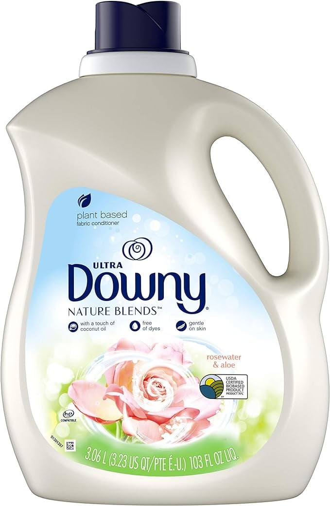 Downy Downy Nature Blends Rosewater and Aloe Liquid Fabric Conditioner