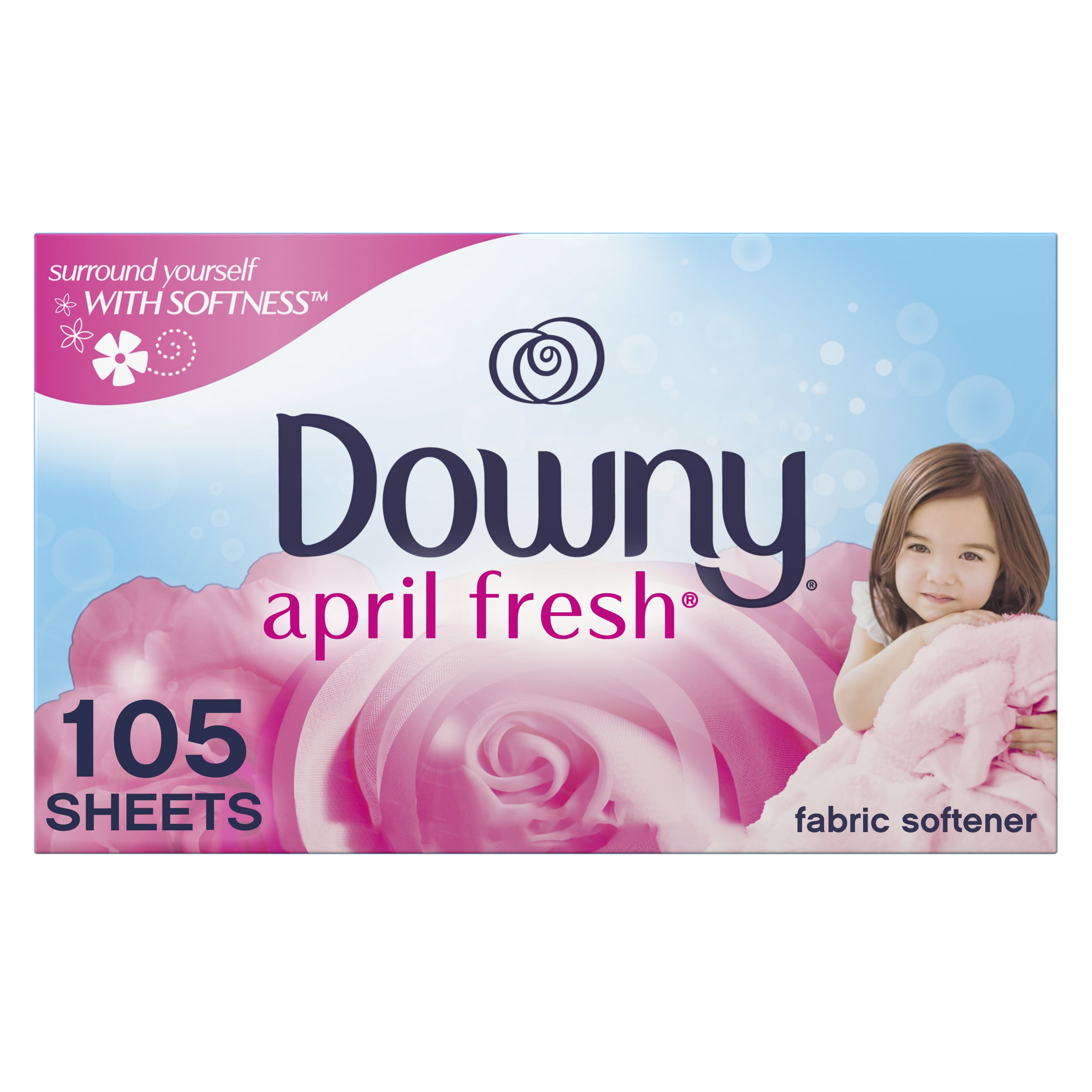 Downy April Fresh Fabric Softener Dryer Sheets, 240 Count