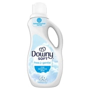 Downy Free & Gentle Fabric Softener Fabric Conditioner, 44 fl oz, 60 Loads, Hypoallergenic