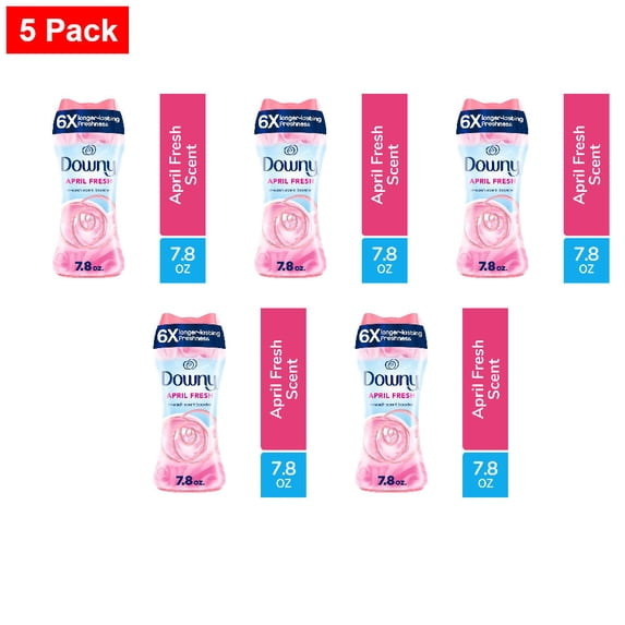 Downy Fresh Protect April Fresh In-Wash Scent Booster Beads 7.8 oz - 5 Pack