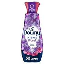 Downy Intense Liquid Fabric Softener and Conditioner, Floral Scent, 24 fl oz, 32 Loads
