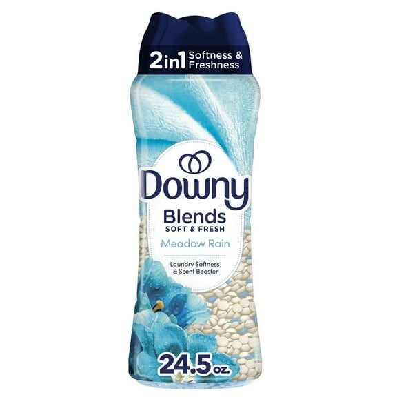 Downy In-Wash Softening Booster Beads - Comfy Cozy + Meadow Rain - 25.6 oz