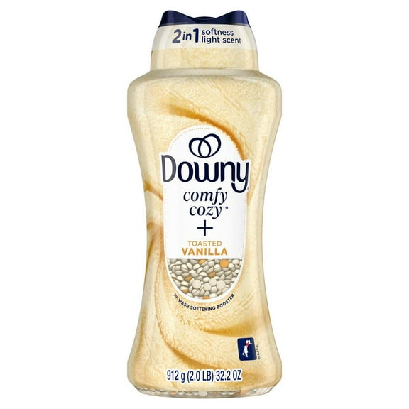 Downy In-Wash Softening Booster Scent Beads - Comfort Cozy + Toasted Vanilla - 32.2 oz