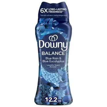 Downy Infusions Balance In-Wash Laundry Scent Booster Beads, Crisp Rain & Blue Eucalyptus, 12.2 oz