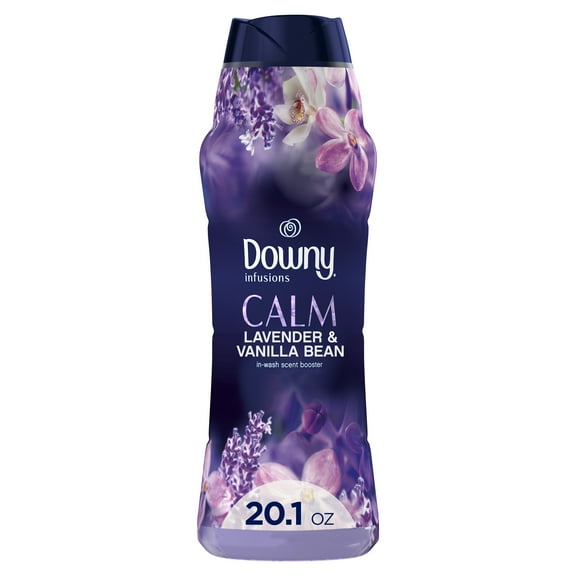 Downy Infusions Calm 20.1 oz In-Wash Scent Booster Beads Lavender and Vanilla Bean