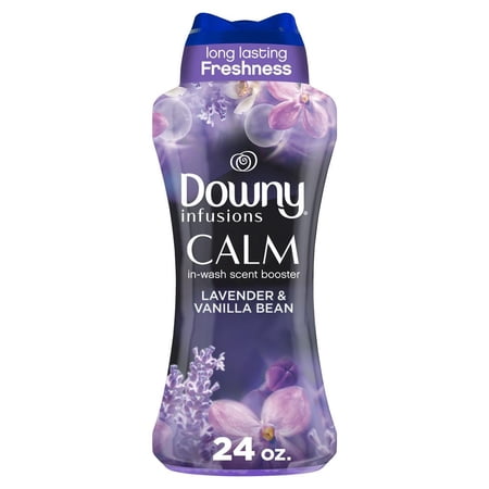 Downy Infusions Calm In-Wash Scent Booster Beads - Lavender & Vanilla 24 oz