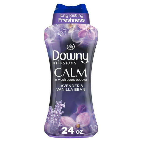 Downy Infusions Calm In-Wash Scent Booster Beads - Lavender & Vanilla 24 oz